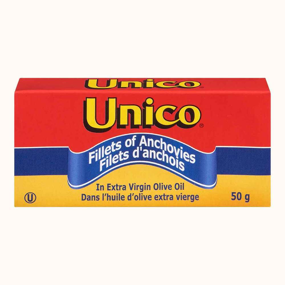 Unico Canned Fish Anchovies Flat