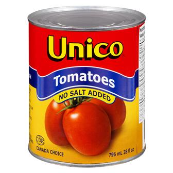 Unico Tomatoes No Salt Whole