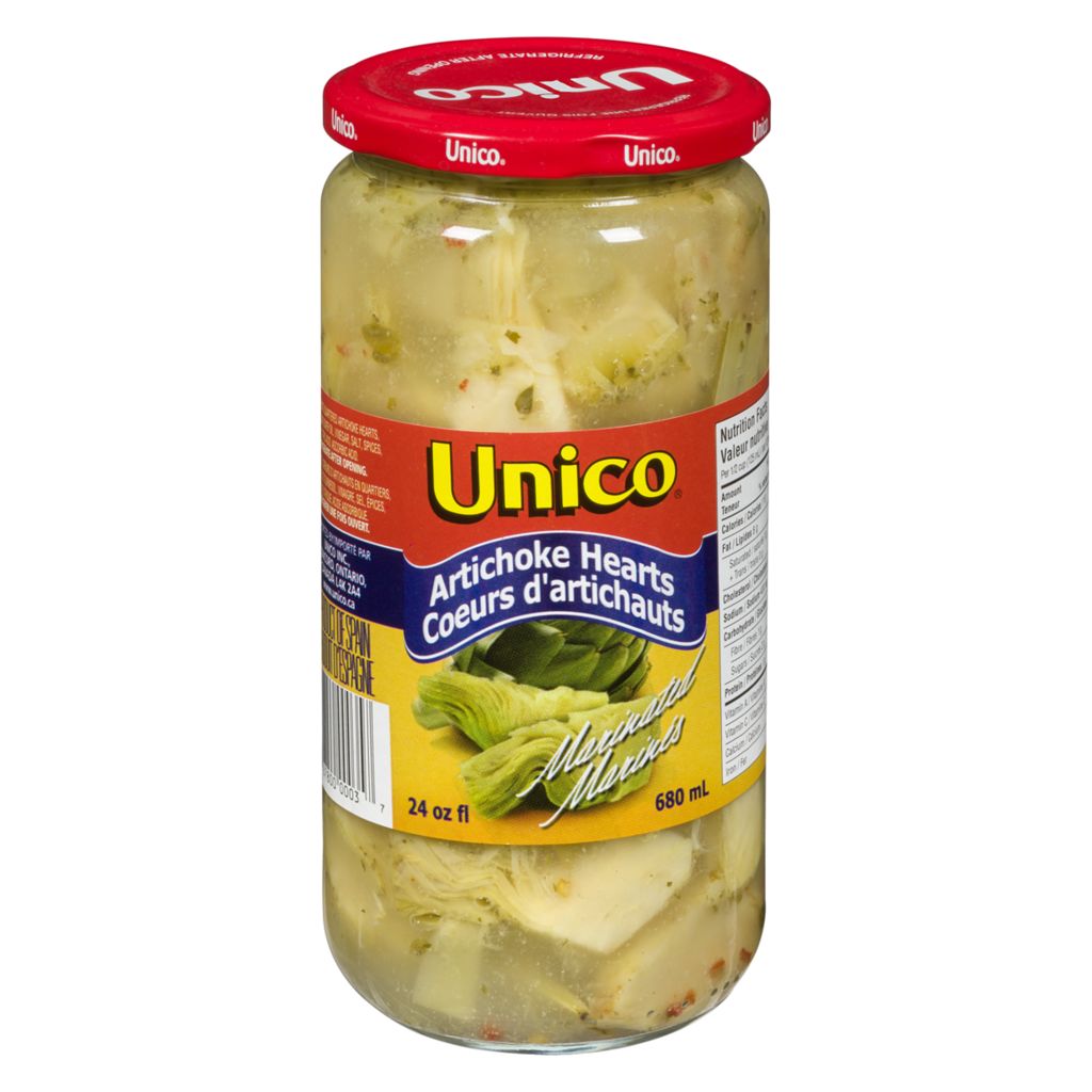 Unico Marinades Marinated Artichokes