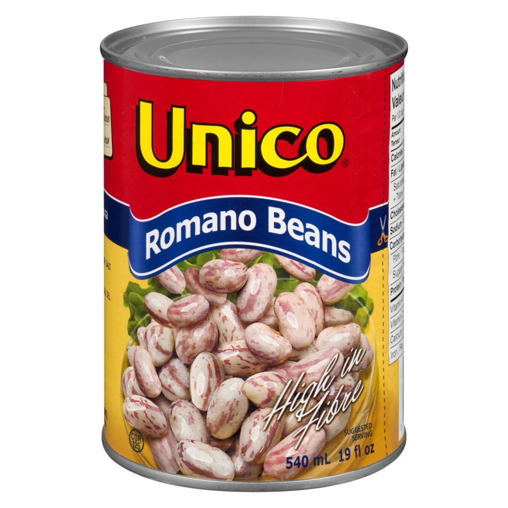 Unico Canned Beans Romano