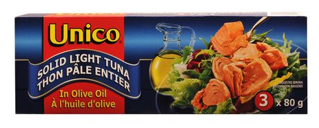 Unico Canned Fish Unico Tuna in Olive Oil (16x3x80g)