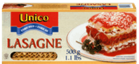 Unico Specialty Pasta Lasagne