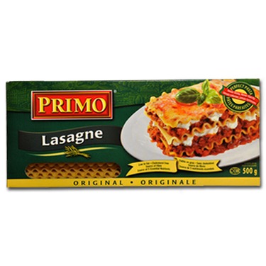Primo Specialty Pasta Lasagne   