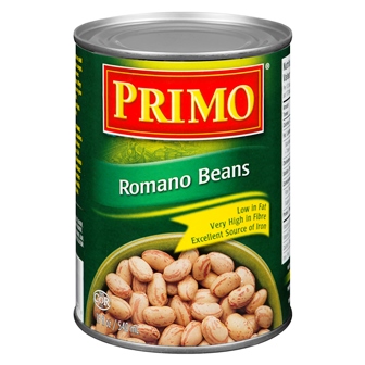 Primo Canned Beans Romano Beans 