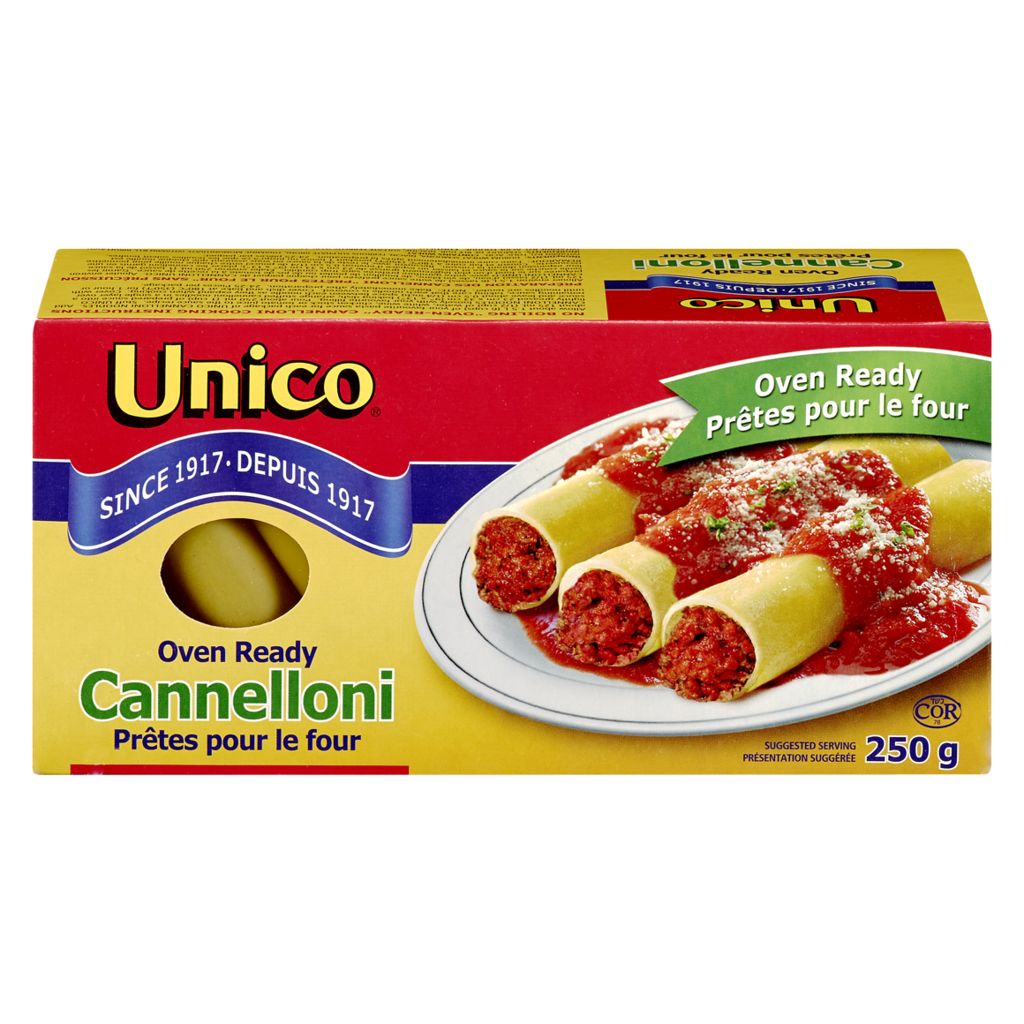 Unico Specialty Pasta Oven Ready Canelloni