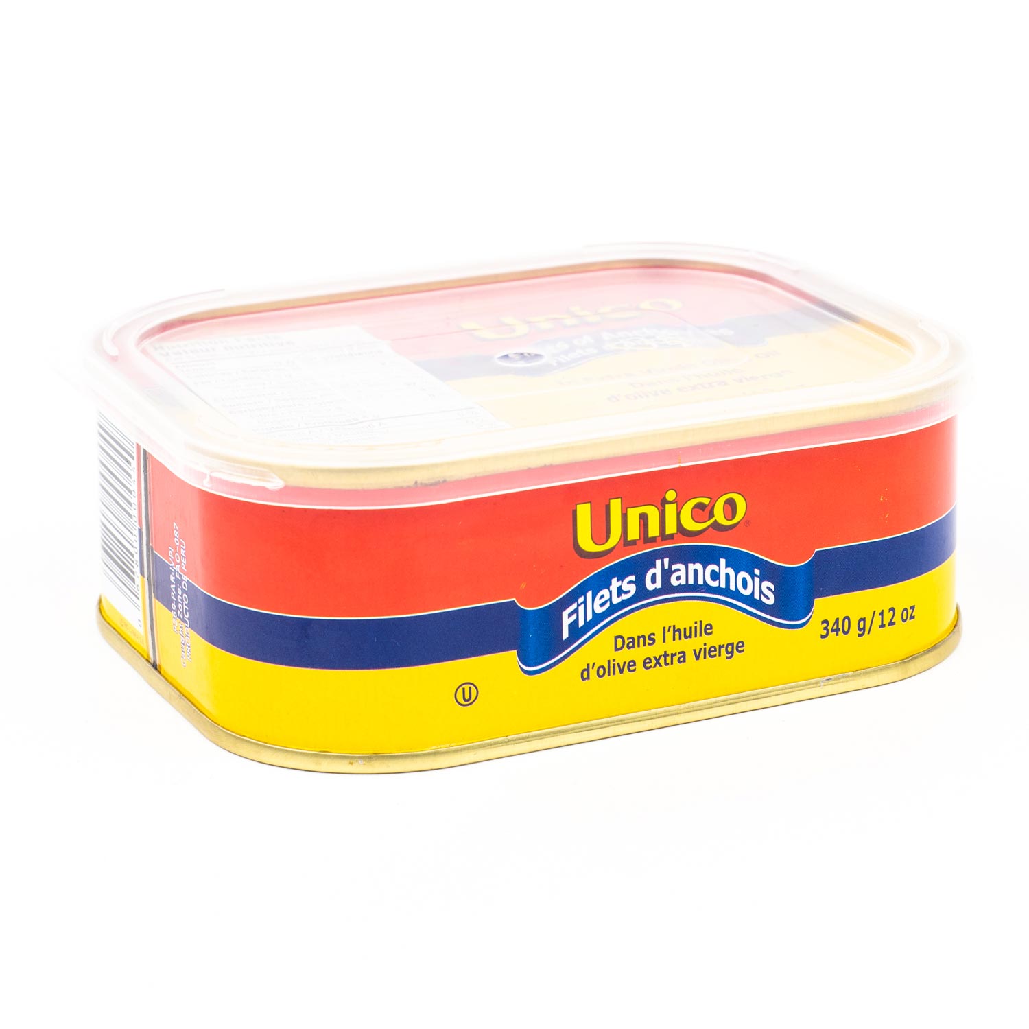 Unico Canned Fish 12 oz Anchovies in 340g Tin