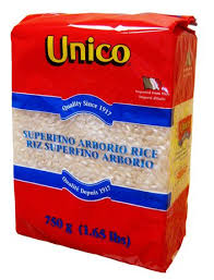Unico Cello Rice & Beans Unico Arborio Rice