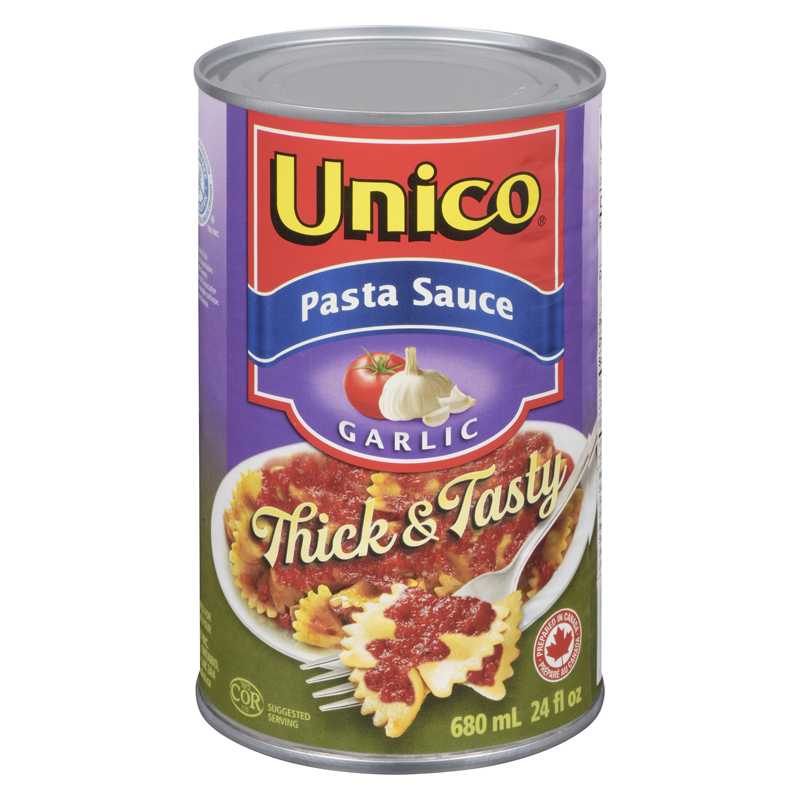 Unico Pasta Sauce Garlic Tomato