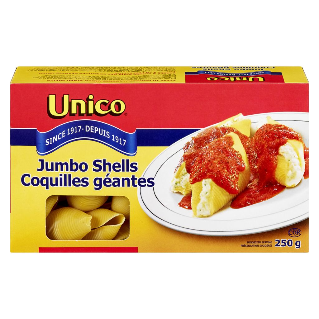 Unico Specialty Pasta Jumbo Shells