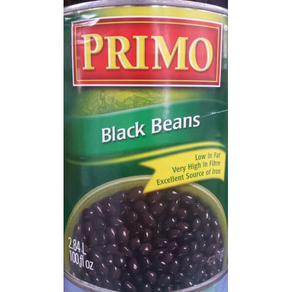 Primo Food Service Black Beans 