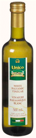 Unico Vinegar White Balsamic Vinegar